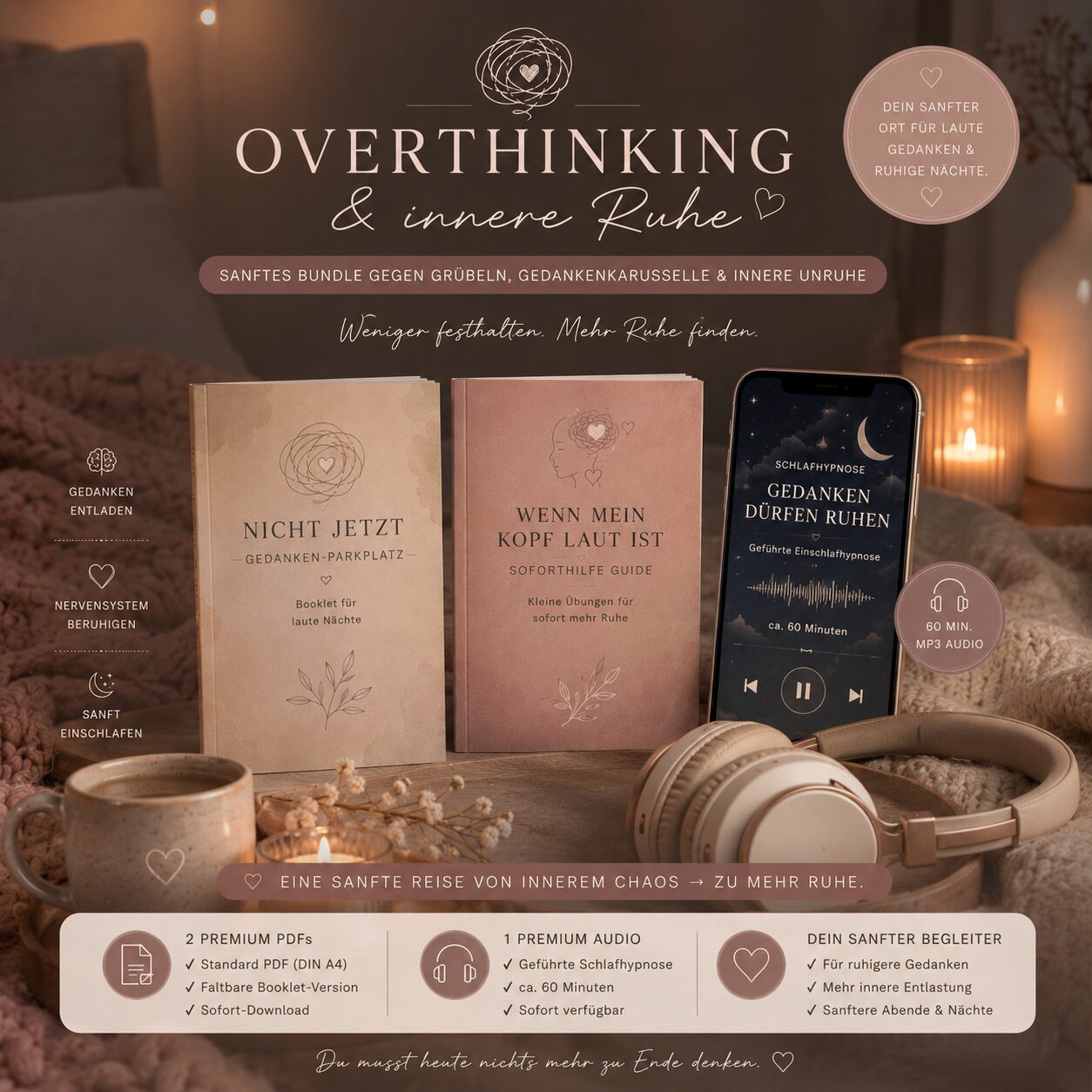 Bundle - Overthinking & innere Ruhe