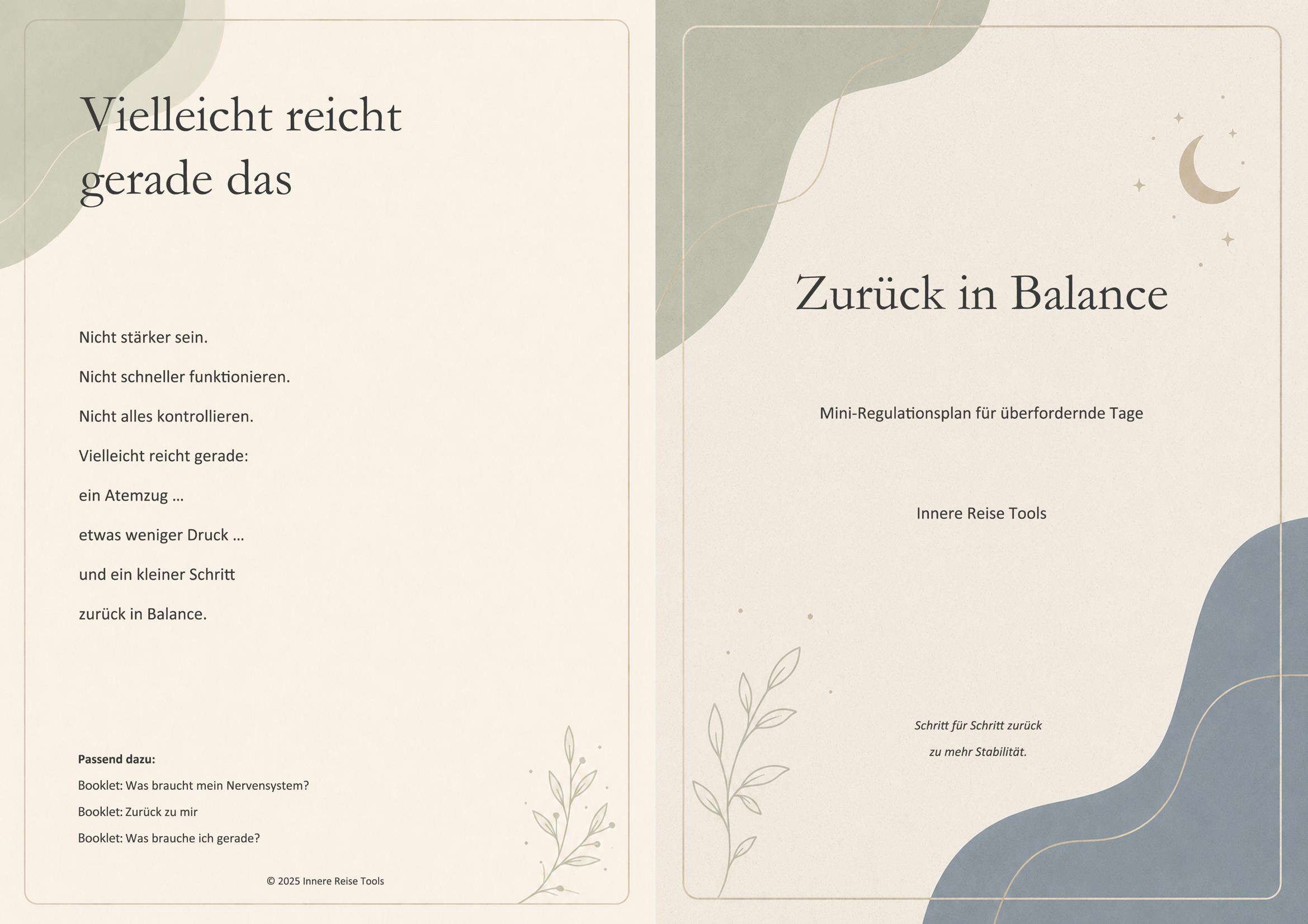 Zurück in Balance – Mini-Regulationsplan – Bild 4