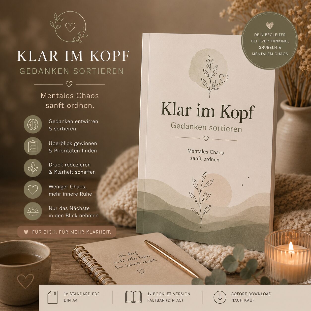 Klar im Kopf – Gedanken sortieren