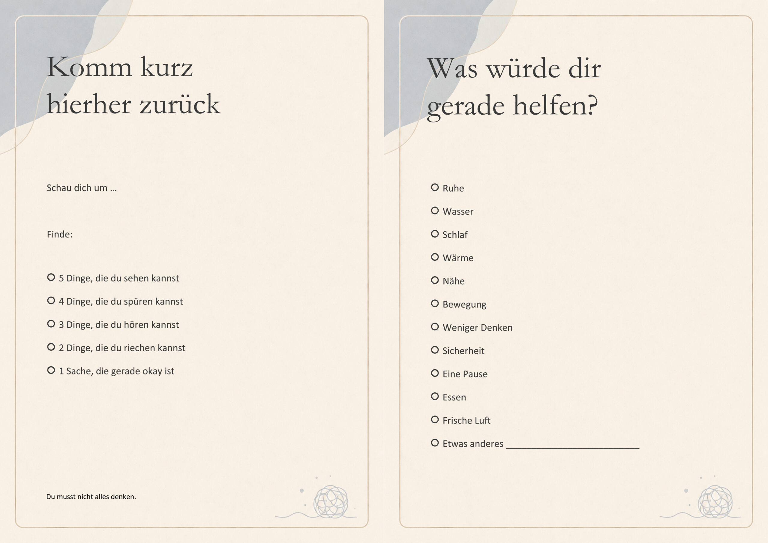 Wenn mein Kopf laut ist – Soforthilfe Guide – Bild 4