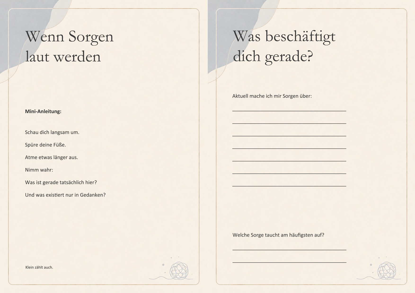 Booklet - Sorgen dürfen warten – Bild 4