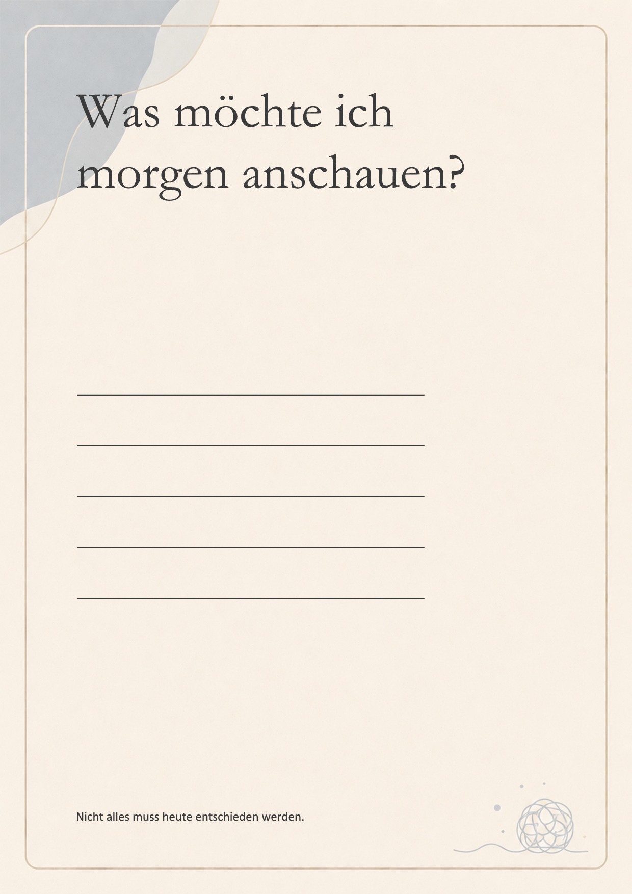 Booklet - Sorgen dürfen warten – Bild 5