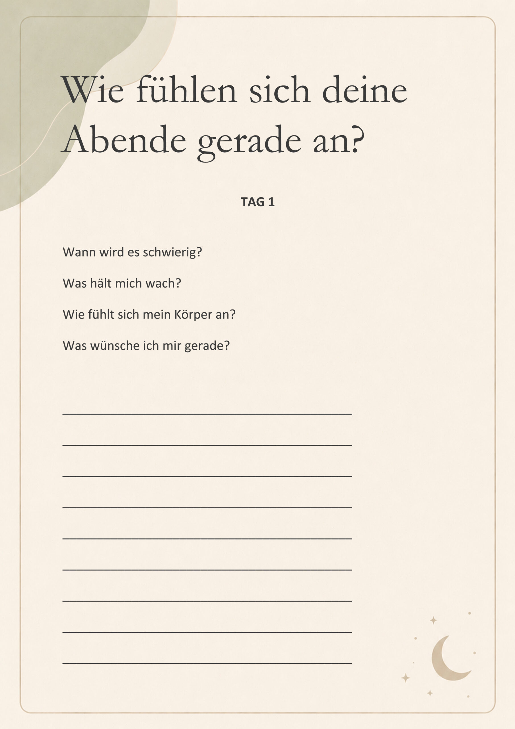 Workbook - 7 Tage Schlaf Reset – Bild 3